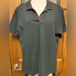 Black Golf Polo Shirt Vantage Women